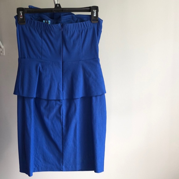 Lulus Royal Blue Cocktail Dress (EUC) — M - Picture 2 of 3